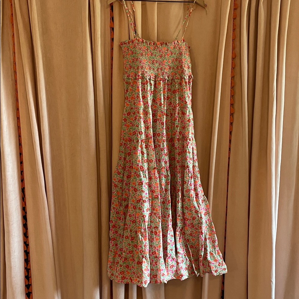 J. Crew Vibrant Floral Dress